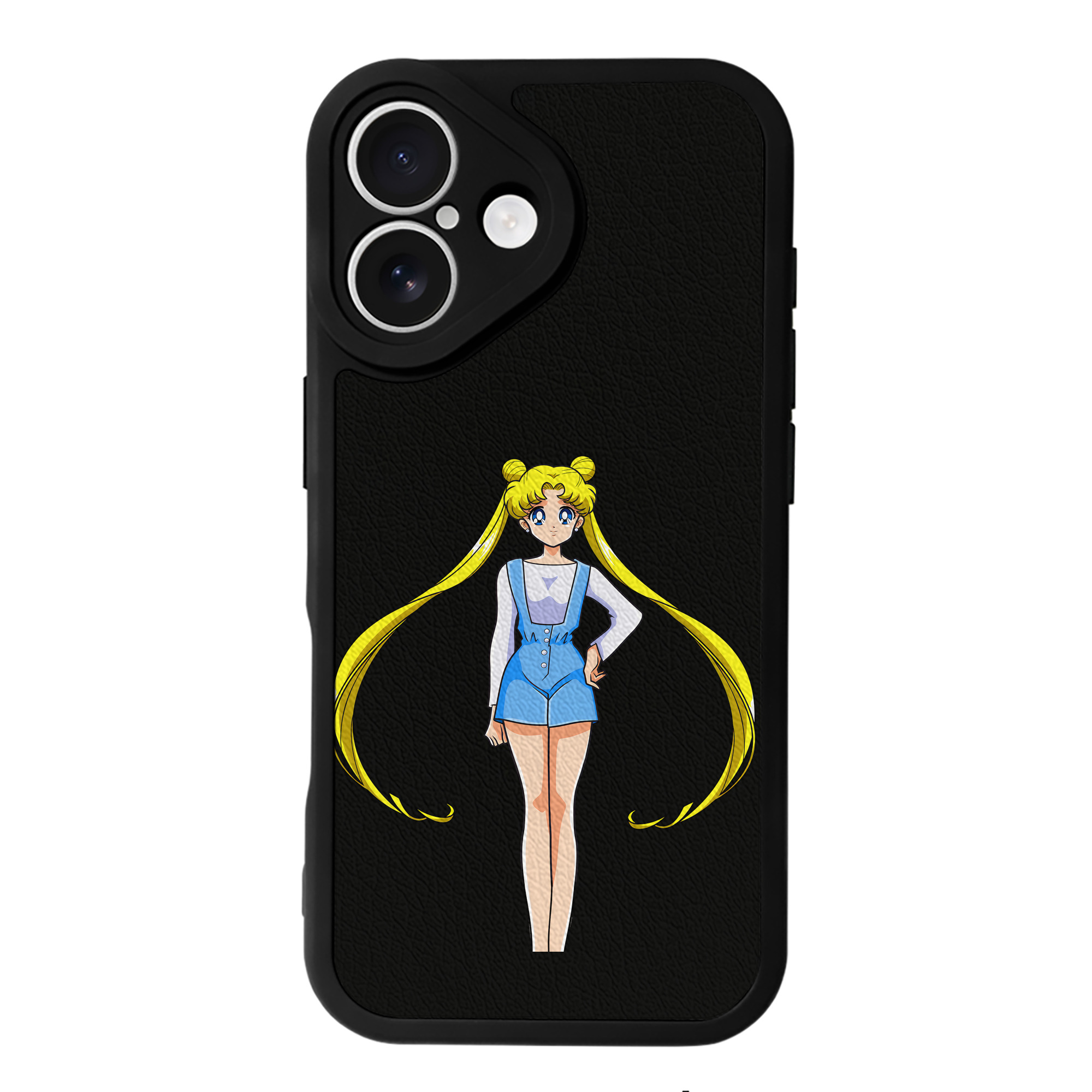 （画像用） 美少女戦士セーラームーン 愛野 美奈子 あいの みなこ Sailor Moon Aino Minako 【iPhone 16シリーズ対応】シリコンスマホケース（レザー調） 材質：シリコン